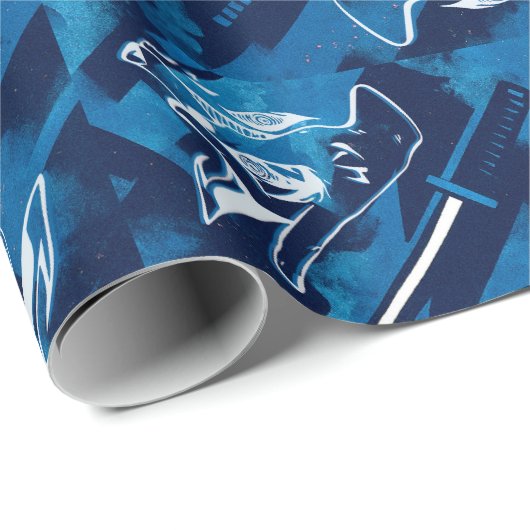 Papel de regalo katana y sombras cadeaupapier (Rol Hoek)
