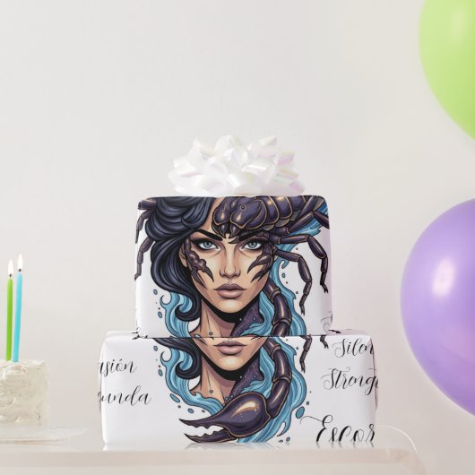 Papel de Regalo Lady Escorpio Cadeaupapier (Feestgeschenken)