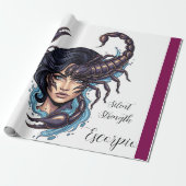 Papel de Regalo Lady Escorpio Cadeaupapier (Uitgerold)