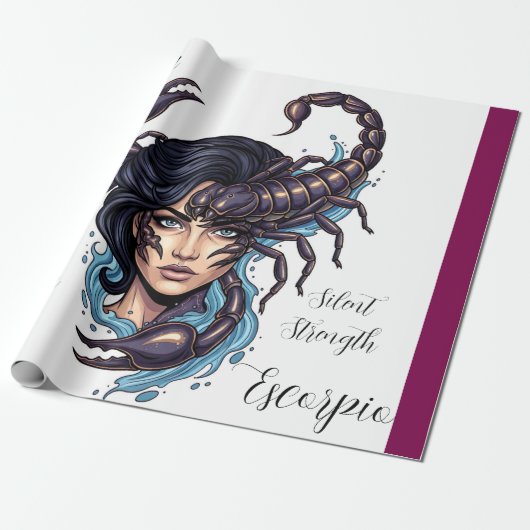 Papel de Regalo Lady Escorpio Cadeaupapier (Uitgerold)