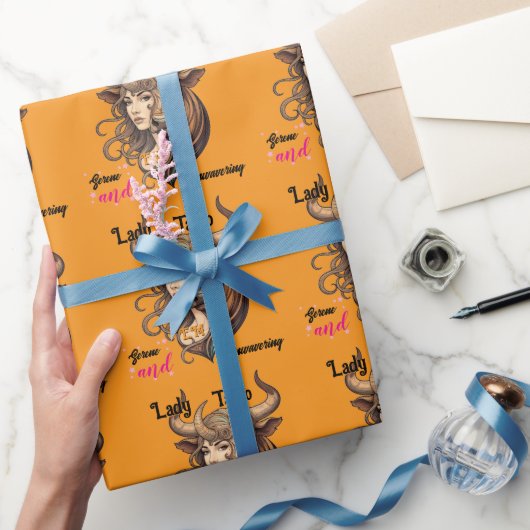 Papel de regalo Lady Tauro – Envuelve con fuerza Cadeaupapier (Geschenken)