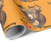 Papel de regalo Lady Tauro – Envuelve con fuerza Cadeaupapier (Rol Hoek)