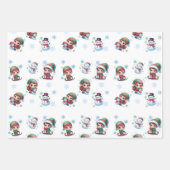 Papel de Regalo, Magia Invernal Inpakpapier Vel (Voorkant)