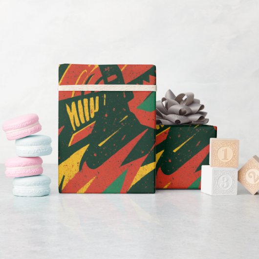 Papel de regalo motosierra cadeaupapier (Baby Shower)