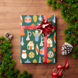 Papel de regalo navideño cadeaupapier