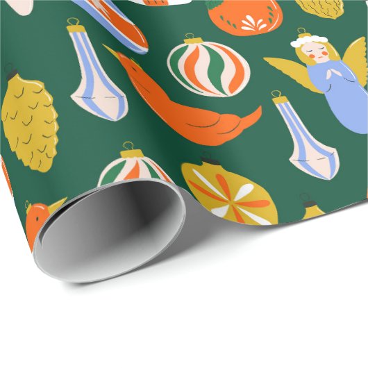 Papel de regalo navideño cadeaupapier (Rol Hoek)