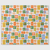 Papel de regalo navideño con estampado de regalito cadeaupapier (Vlak)