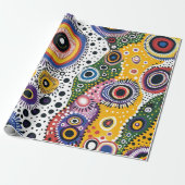 Papel de Regalo Psicodélico Efecto Caleidoscopio Cadeaupapier (Uitgerold)