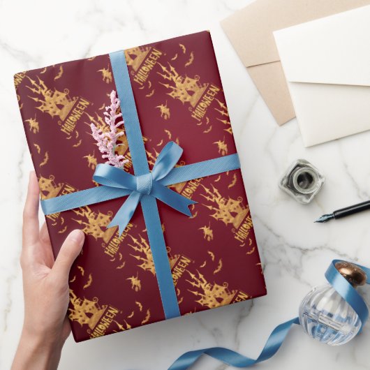 Papel de regalo rojo para Halloween Cadeaupapier (Geschenken)