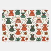 Papel de Regalo Ropa de Navidad Inpakpapier Vel (Voorkant)
