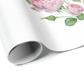 papel de regalo rosas a la acuarela cadeaupapier (Rol Hoek)