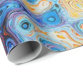 papel de regalo textura obra de arte abstracto cadeaupapier (Rol Hoek)