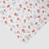 Papel de seda Amapolas y ramas en primavera Tissuepapier (Detail)