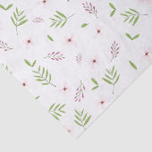 Papel de seda Flores y hojas de primavera Tissuepapier (Detail)