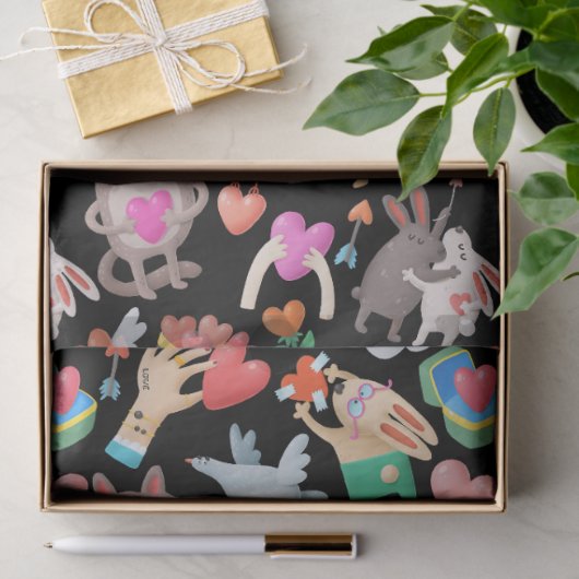 Papel de Seda San Valentín Tissuepapier (Geschenk)