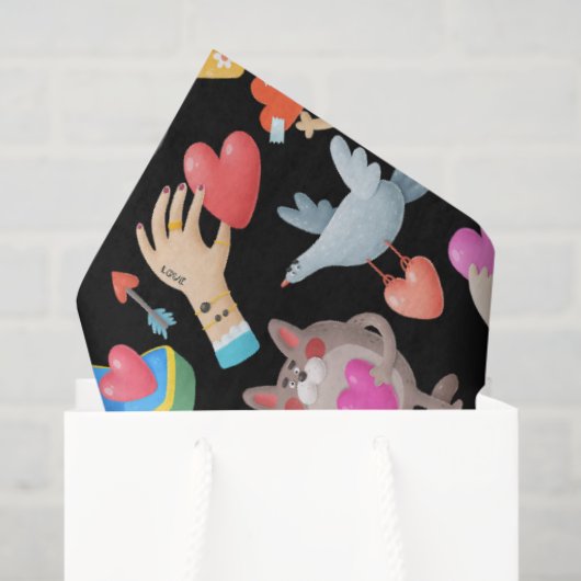 Papel de Seda San Valentín Tissuepapier (Cadeauzakje)