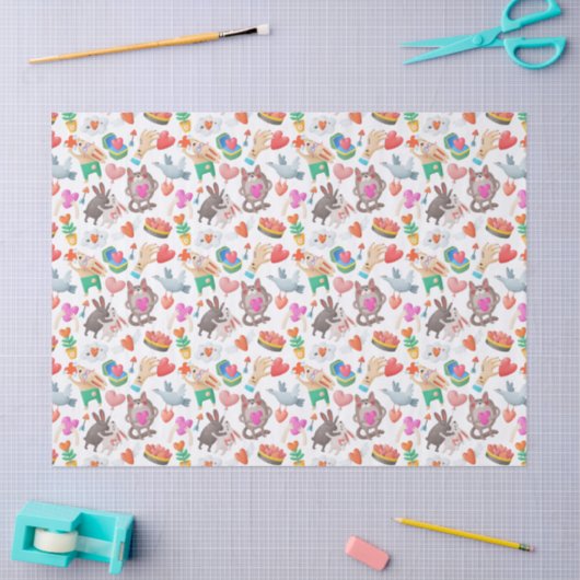Papel de seda tissuepapier (Craft)