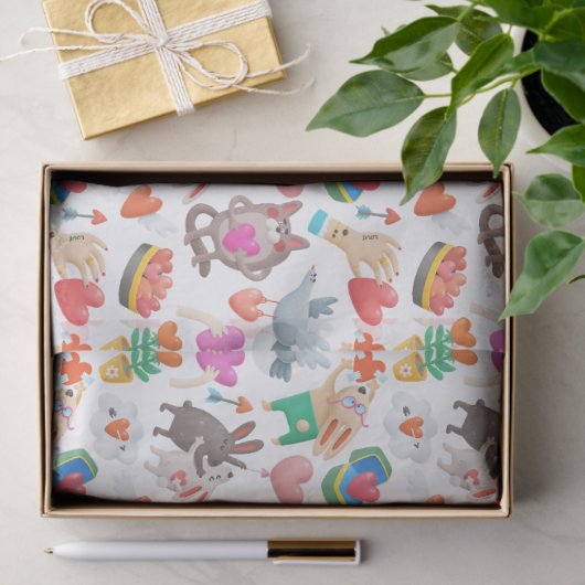 Papel de seda tissuepapier (Geschenk)