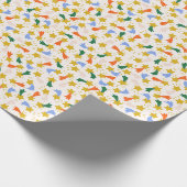 Papel navideño estrellas cadeaupapier (Hoek)