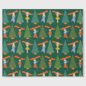 Papel navideño nutcracker cadeaupapier (Vlak)