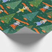 Papel navideño nutcracker cadeaupapier (Hoek)