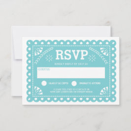 Papel Picado Bruiloft RSVP
