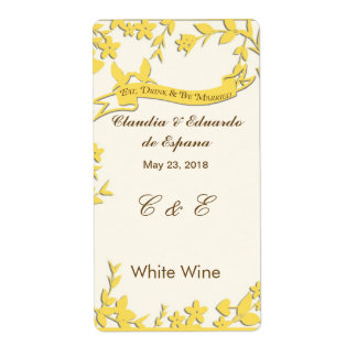 Papel Picado bruiloft uitnodiging - mooie duiven Etiket