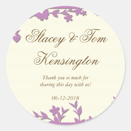 Papel Picado bruiloft uitnodiging - mooie duiven Ronde Sticker (Voorkant)