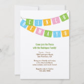 Papel Picado Cinco de Mayo Uitnodiging (Voorkant)