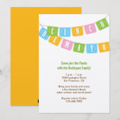 Papel Picado Cinco de Mayo Uitnodiging (Voorkant / Achterkant)