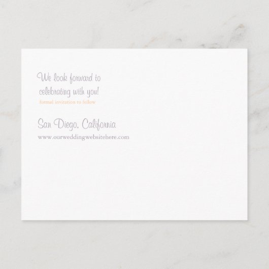 Papel Picado De datum opslaan Mint groen Aankondigingskaart (Achterkant)