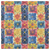Papel Picado Floral Pattern-Patchwork Stof (Swatch)