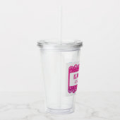 Papel Picado Fun Fiesta Acryltumbler Acryl Drinkbeker (Rechts)