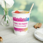 Papel Picado Fun Fiesta Papieren Bekers<br><div class="desc">Een leuke kleurrijke beker voor elk feestje! Pas aan voor Galentine's Day,  verjaardagen,  trouwdagen en vrijgezellenfeesten en vrijetijdsweekends.</div>