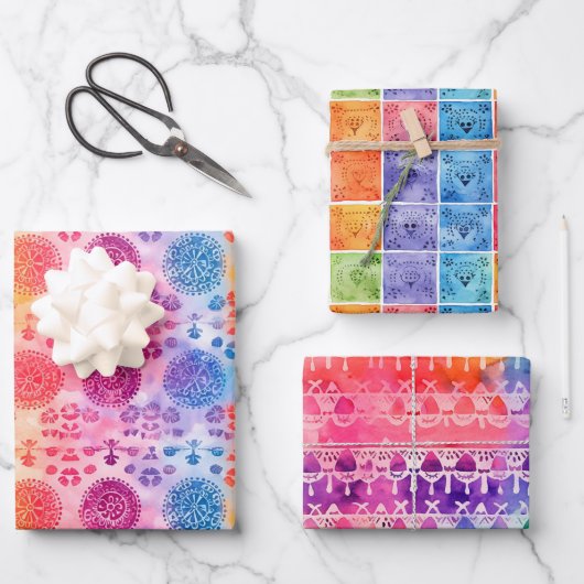 Papel Picado Inpakpapier (Voorkant)