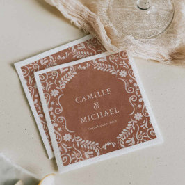 Papel Picado Mexicaanse bruiloft papier Servet