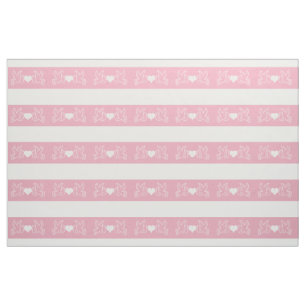 Papel Picado Mexicaanse Tortelduifjes Roze White Stof