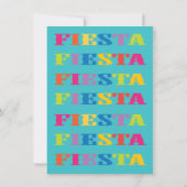 Papel Picado Mexican Fiesta Vrijgezellenfeest Kaart (Achterkant)