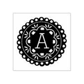 Papel Picado Monogram Rubberstempel (Afrduk)