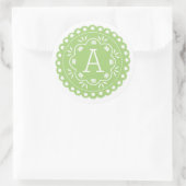 Papel Picado Monogram Stickers - Groen (Tas)