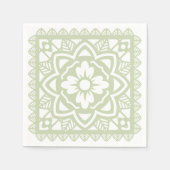 Papel Picado papieren servetten, standaard cocktai Servet (Voorkant)