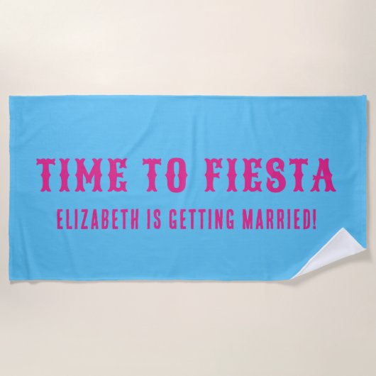 Papel Picado Pret-feest Strandlaken (Voorkant)