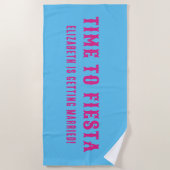 Papel Picado Pret-feest Strandlaken (Voorkant)