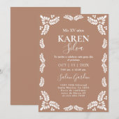 Papel Picado Quinceanera Kaart (Voorkant / Achterkant)