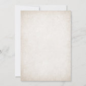 Papel Picado Rozen Rood Zwart Huwelijk Kaart (Achterkant)