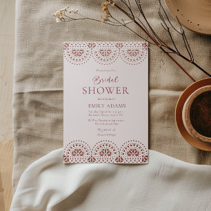 Papel Picado Spaans Mexicaans Vrijgezellenfeest Folie Uitnodiging