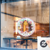 Papel Picado, Spaanse volkskunst Raamsticker (Cafe Raam)