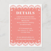 Papel Picado Stijl Details Behuizing Kaart (Voorkant)