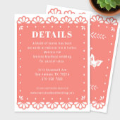 Papel Picado Stijl Details Behuizing Kaart