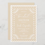 Papel Picado Vrijgezellenfeest Kaart (Voorkant / Achterkant)